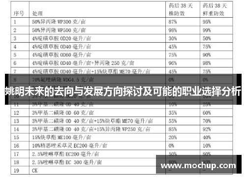 姚明未来的去向与发展方向探讨及可能的职业选择分析